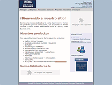 Tablet Screenshot of metalgrande.com.ar